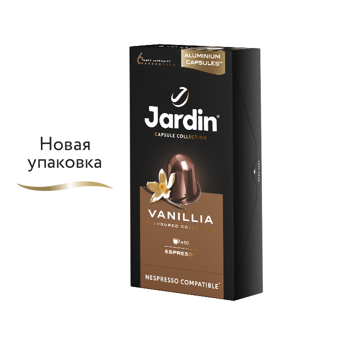 Кофе Jardin Vanillia Молотый 10x50 г. фото