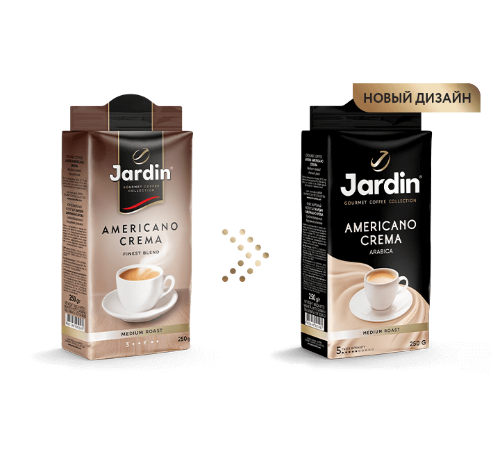 Кофе Jardin Americano Crema Молотый 250 г фото