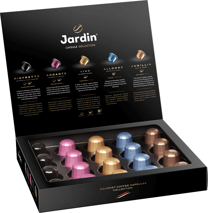 Coffee Jardin Tasting Kit Ground 20x102 g. photo
